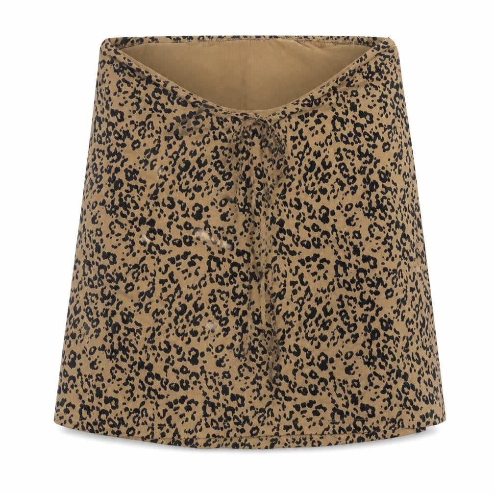 Front view of Next women’s beige animal print basic tank, size UK 12