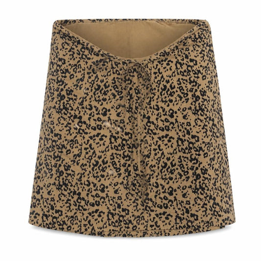 Front view of Next women’s beige animal print basic tank, size UK 12