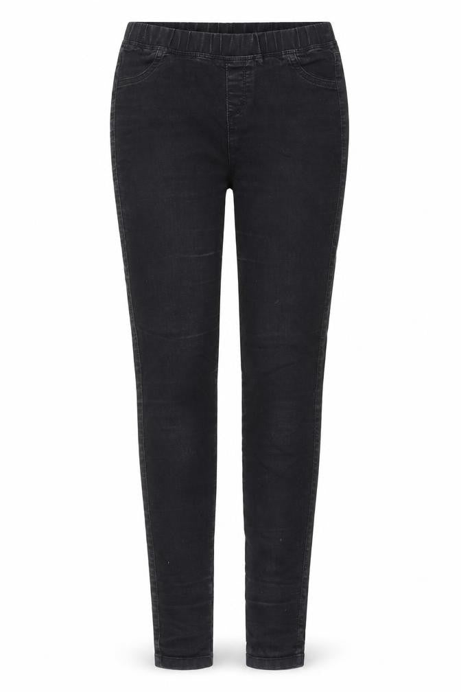 Indigo Womens Black  Denim Jegging Jeans Size 8 L30 in