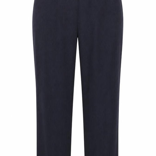 Emma Collection Womens Blue Striped  Trousers  Size 12 L28 in