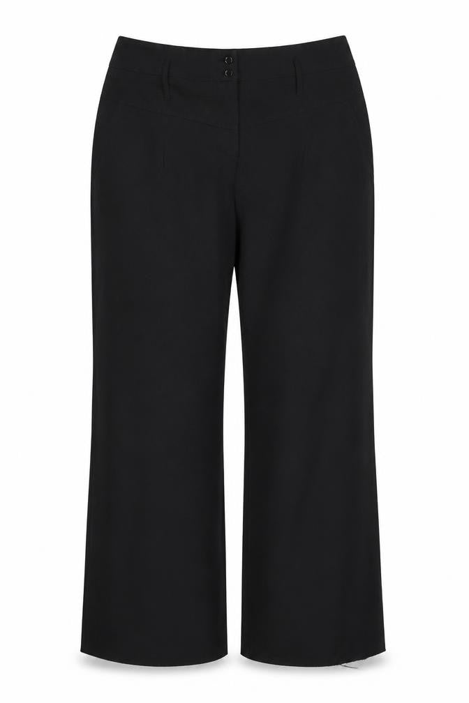 South Womens Black   Trousers  Size 18 L29 in