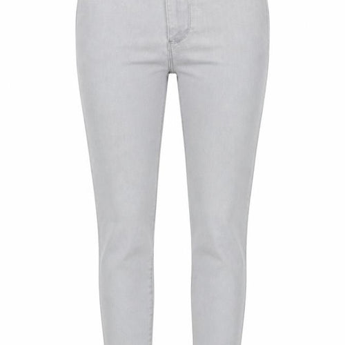 Primark Womens Grey  Denim Skinny Jeans Size 8 L26 in