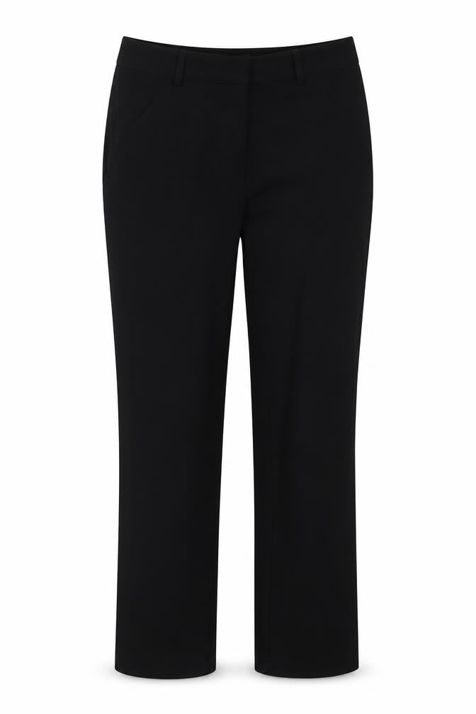 Papaya Womens Black   Trousers  Size 8 L29 in