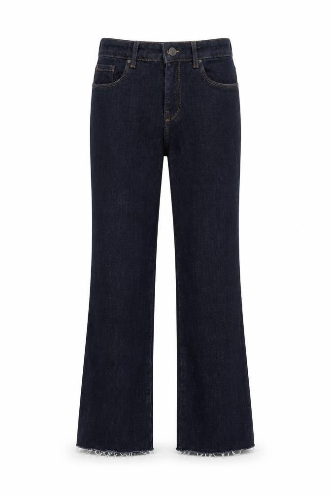 VERO MODA Womens Blue  Denim Flared Jeans Size 26 L25 in - Kick flare