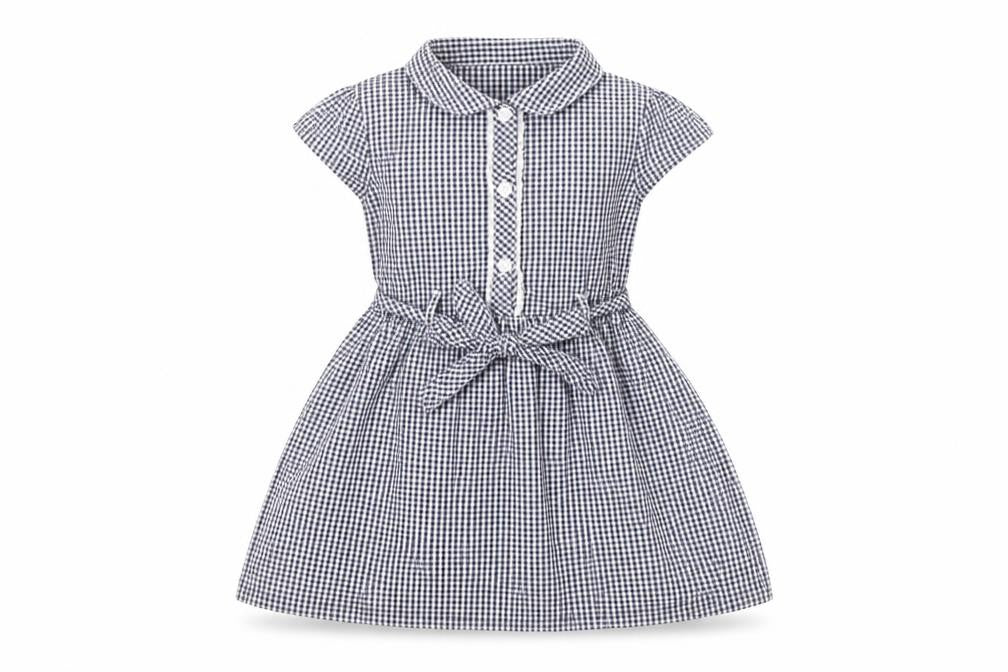Front view of George girls’ white a-line, size 3-4, years