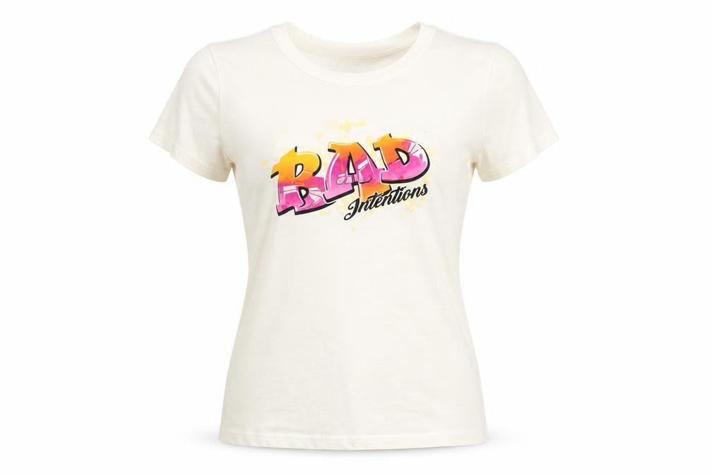 Front view of Missguided women’s white basic t-shirt, size S