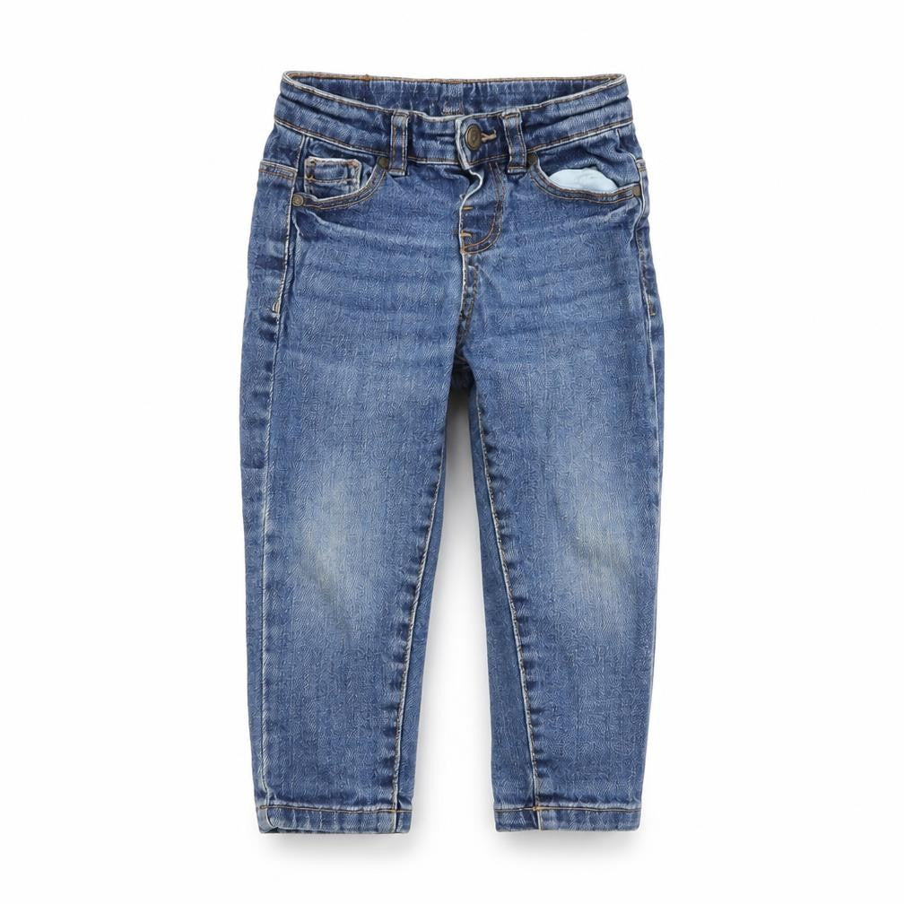 denim and co Boys Blue   Cargo Jeans Size 12-18 Months