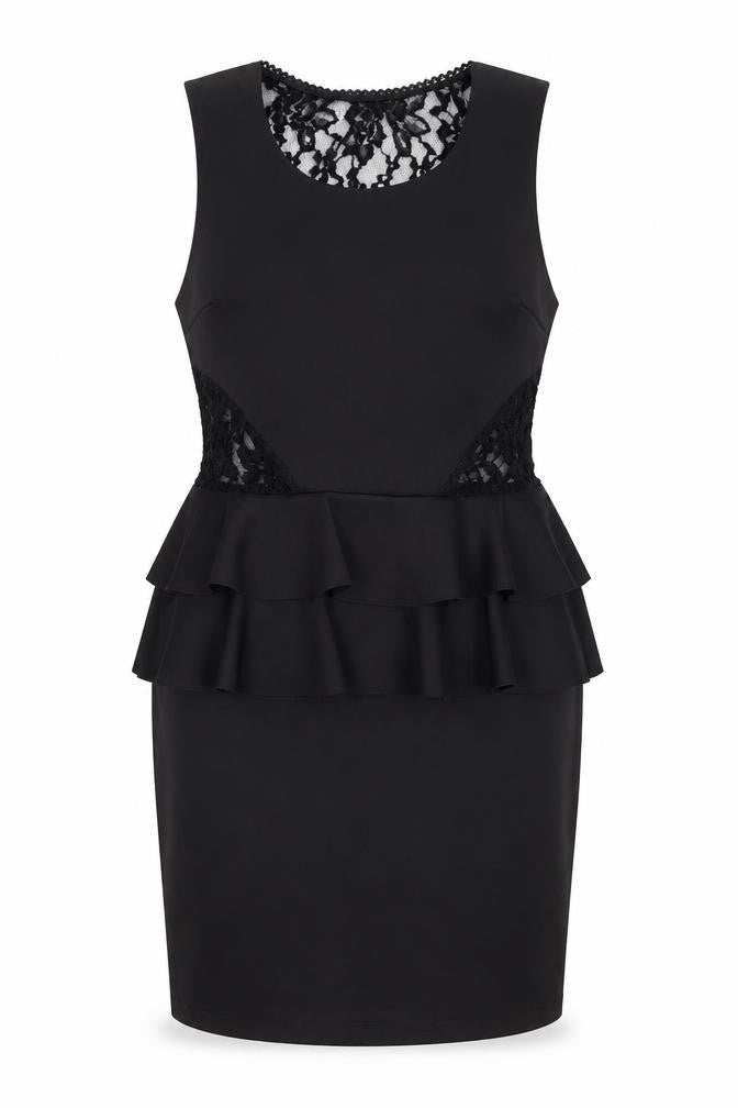 Preworn Womens Black   Pencil Dress  Size M