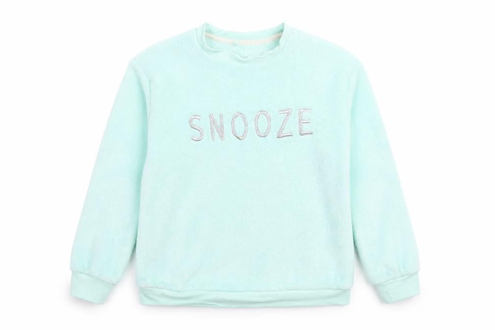 George Girls Green   Top Pyjama Top Size 9-10 Years