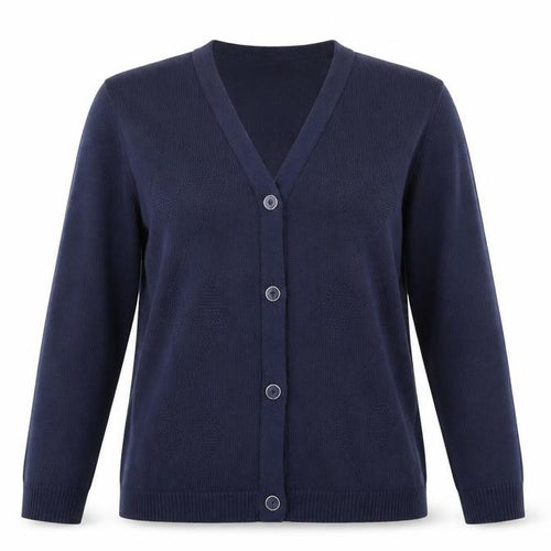 Elegant Body Womens Blue   Cardigan Jumper Size L