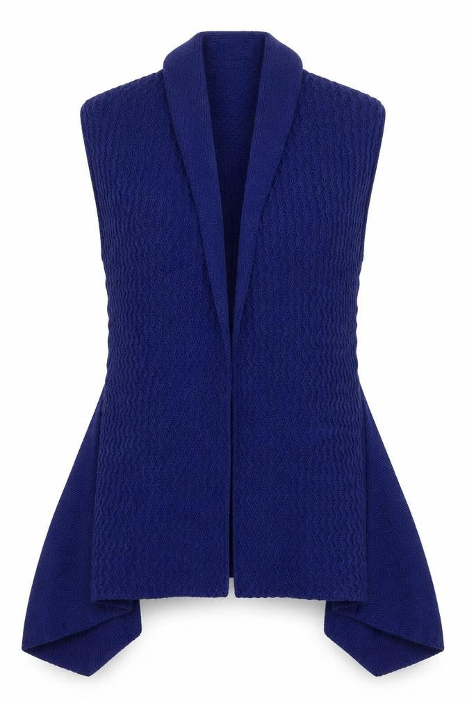 Savoir Womens Blue  Knit Cardigan Jumper Size 10