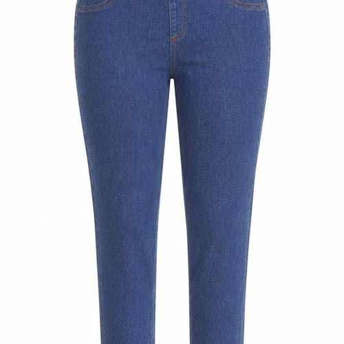 Avon Womens Blue  Denim Cropped Jeans Size M L23 in