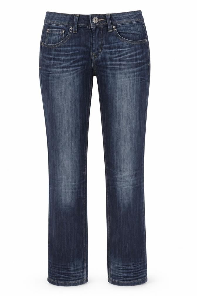Monday Womens Blue  Denim Straight Jeans Size 10 L24 in