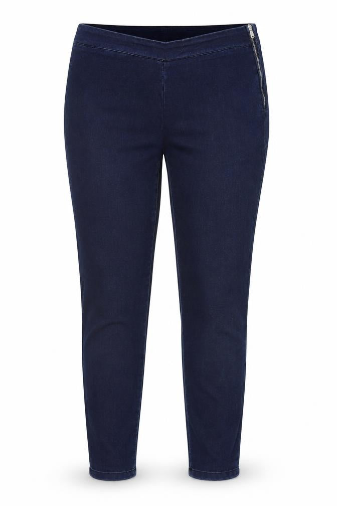 Saviour Womens Blue  Denim Jegging Jeans Size 12 L24 in