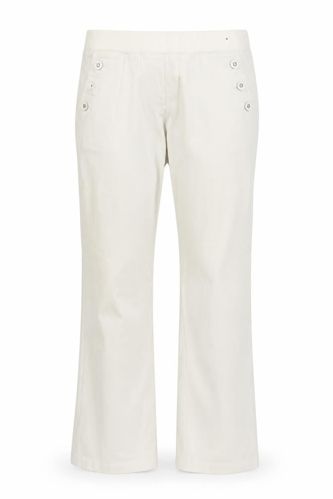 Maine New England Womens White   Trousers  Size 14 L30 in
