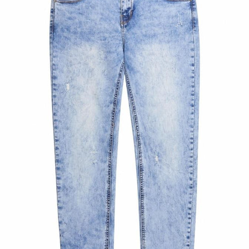 House Womens Blue  Denim Jegging Jeans Size 12 L27 in