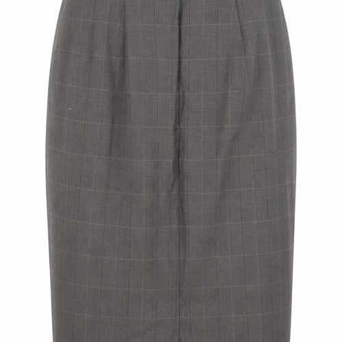 Preworn Womens Grey   Straight & Pencil Skirt Size 25 in