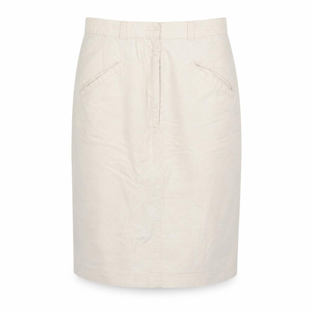 Mosquitos Womens Ivory   Straight & Pencil Skirt Size 10
