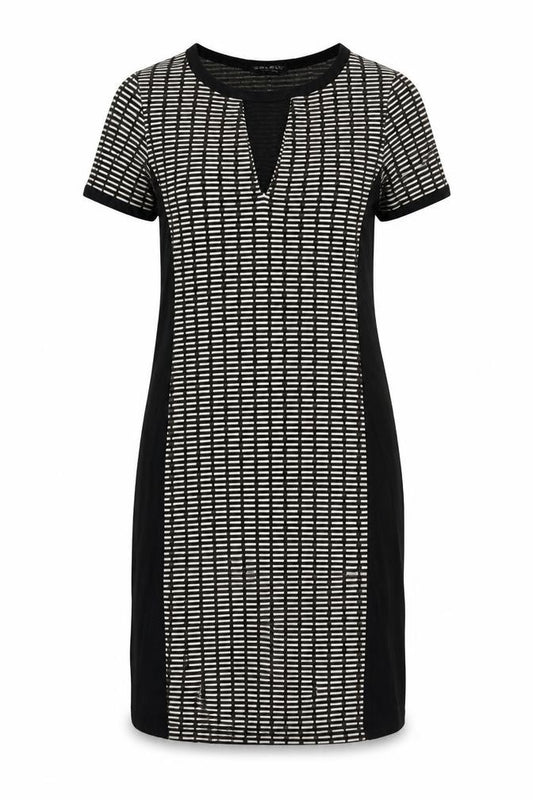 Front view of Select women’s black shift, size UK 14