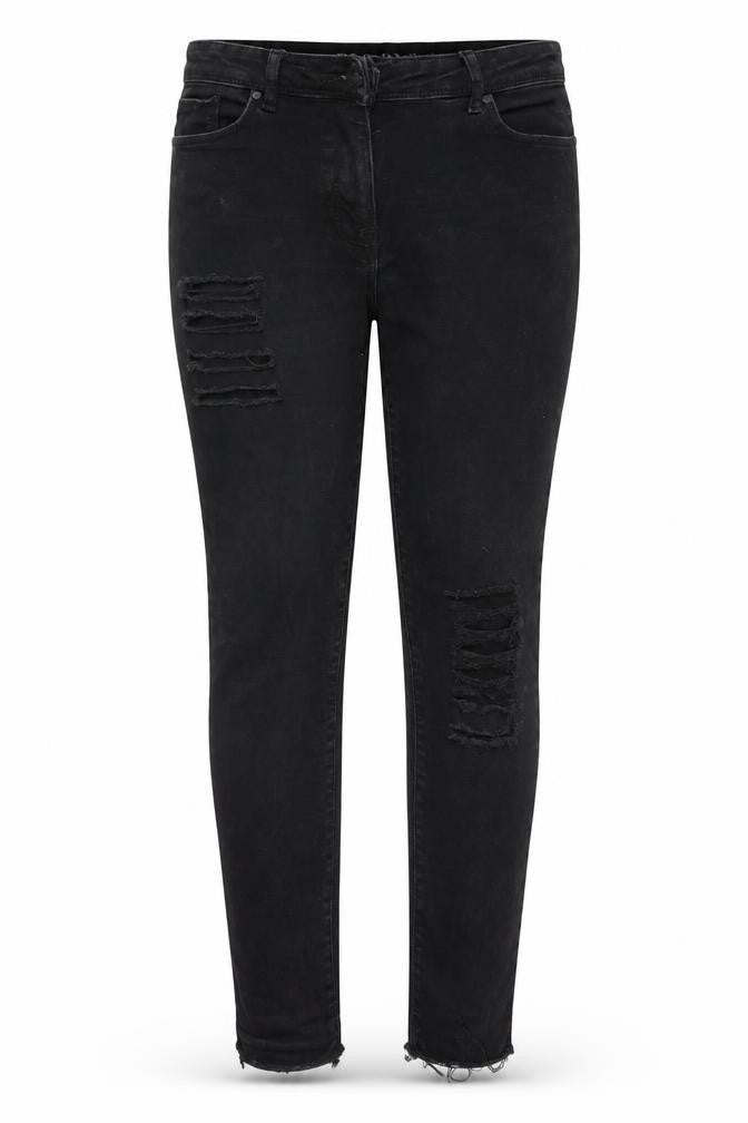 NEXT Womens Black   Skinny Jeans Size 12 L29.5 in