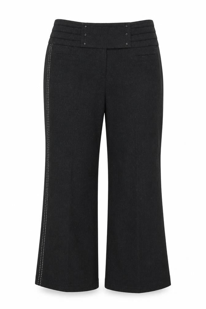 Marks and Spencer  Womens Grey   Trousers  Size 14 L25 in