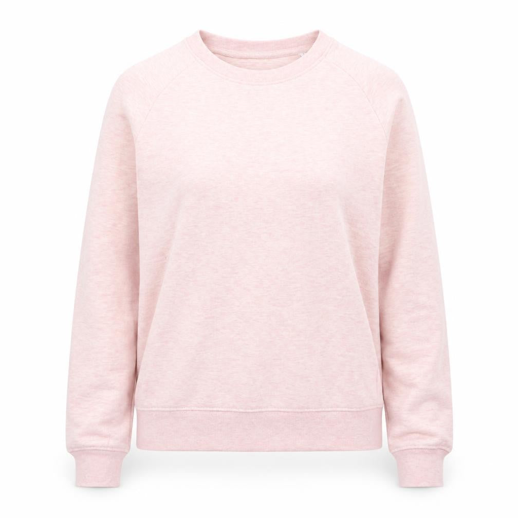 Front view of Stella women’s pink jumper, size XS
