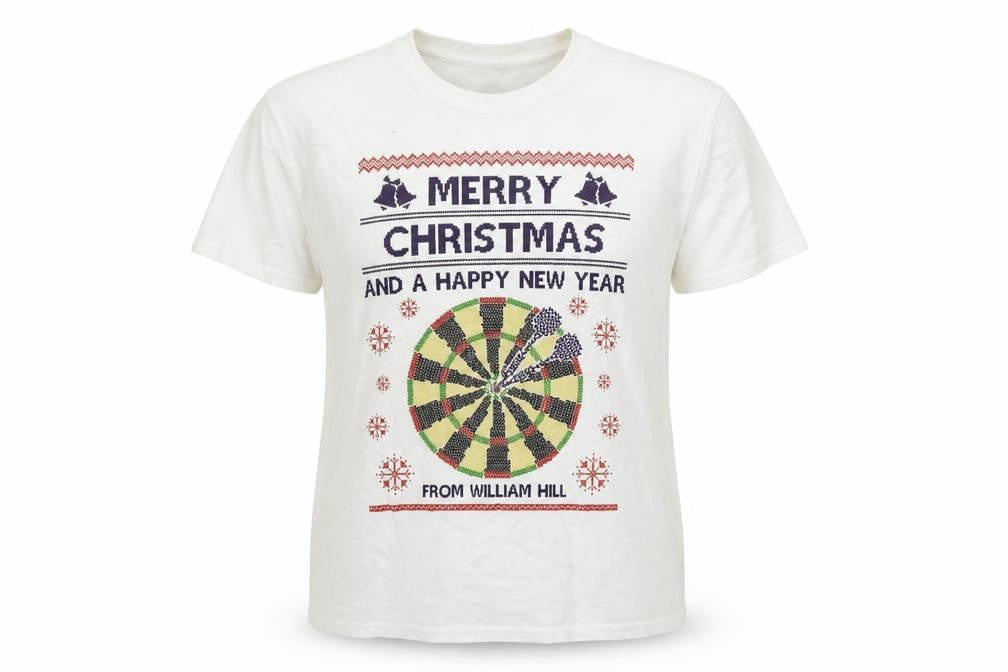 Front view of Casual classics women’s white basic t-shirt, size L, - christams