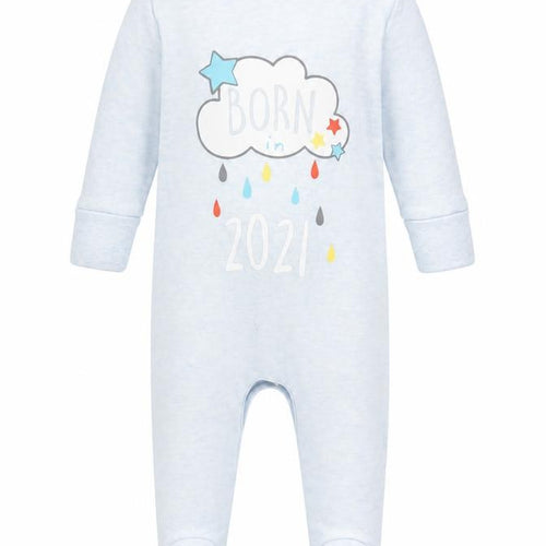 Matalan Baby Blue   Babygrow One-Piece Size 0-3 Months