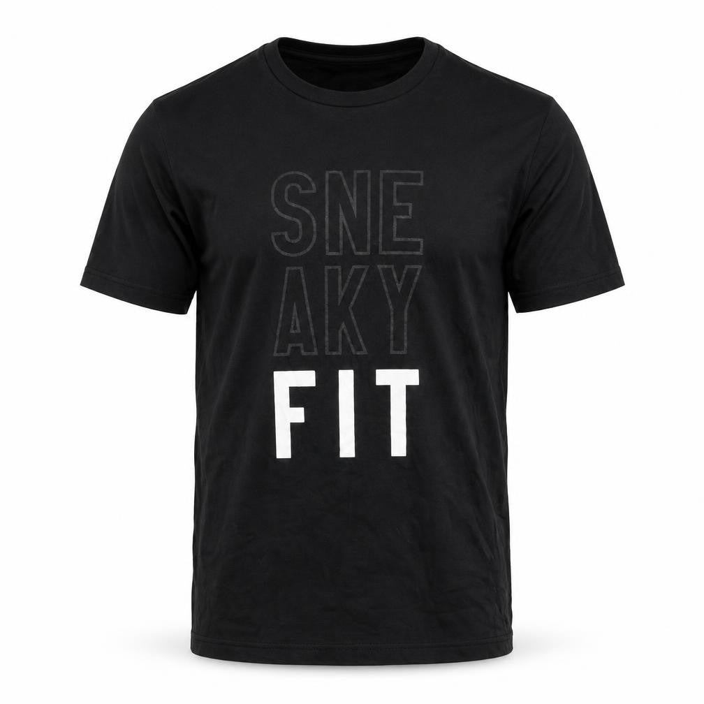 Canvas Mens Black    T-Shirt Size M  - Sneaky Fit