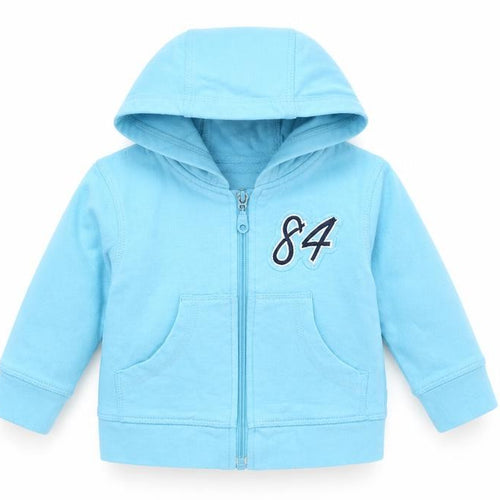 George Boys Blue   Full Zip Jumper Size 6-9 Months  - Hoodie