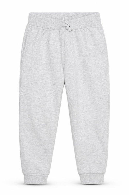 Front view of URB 65 boys’ grey jogger trousers, size 9, months