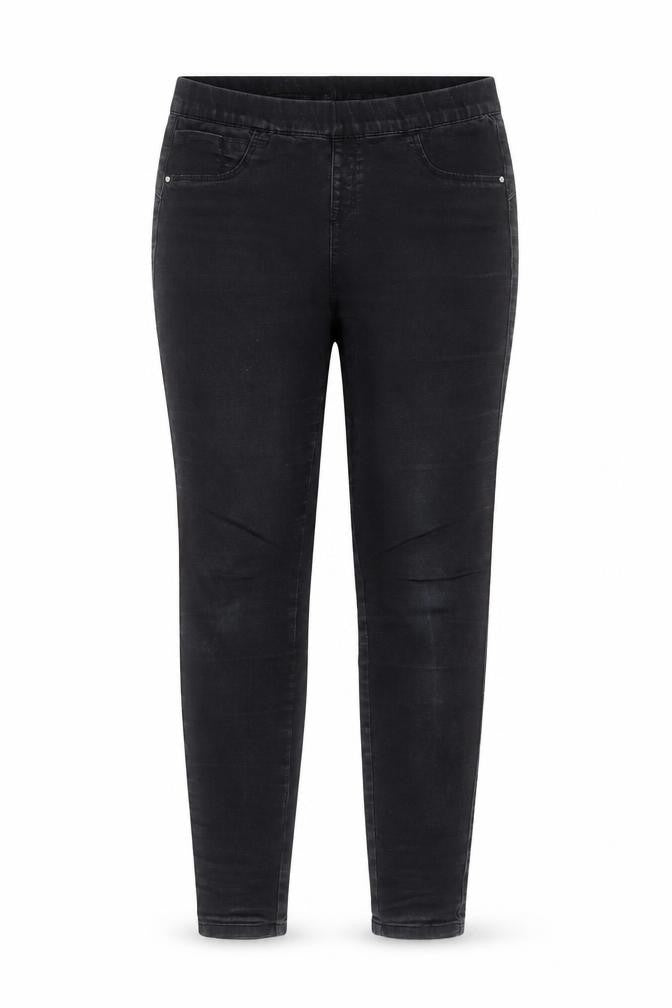 Denim & Co. Womens Black   Jegging Jeans Size 12 L26 in