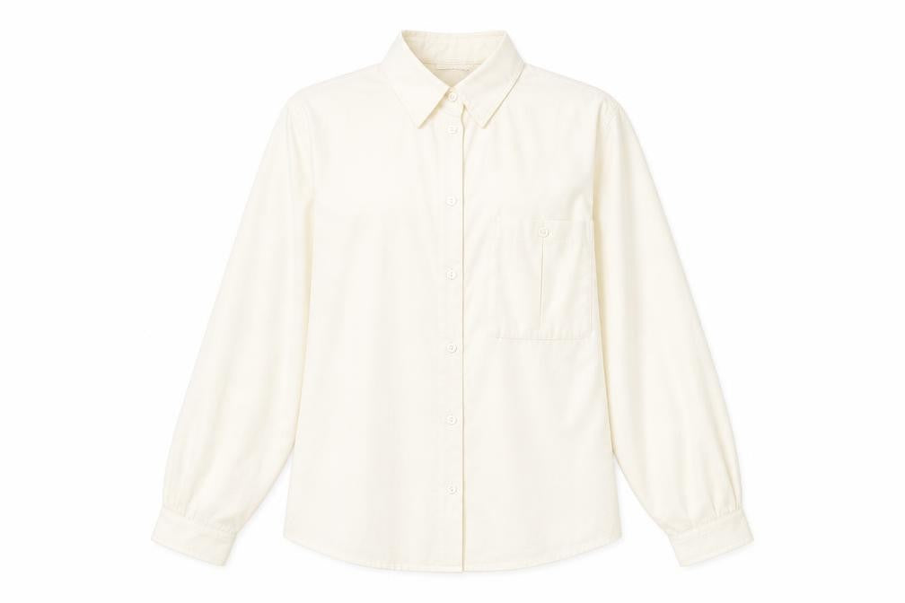 Hamells Womens White   Basic Button-Up Size 10