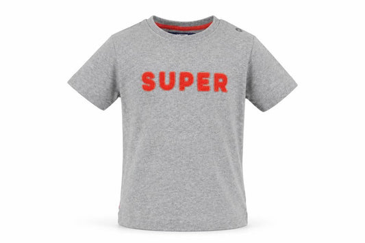 Front view of Preworn Baby Grey Basic T-Shirt, size 18-24, Months