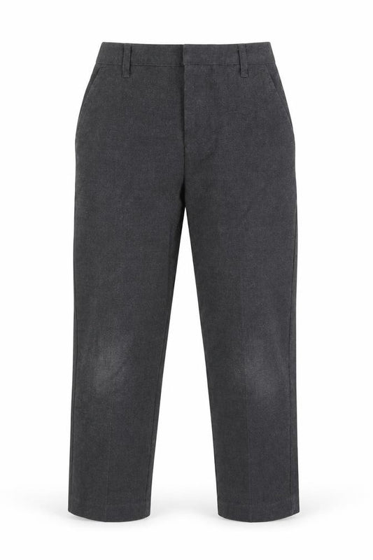 Front view of Tu boys’ grey dress pants trousers, size 9, months