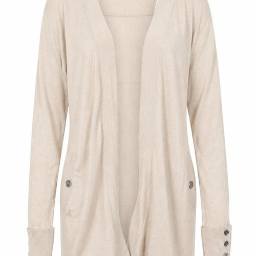 Preworn Womens Beige   Cardigan Jumper Size S