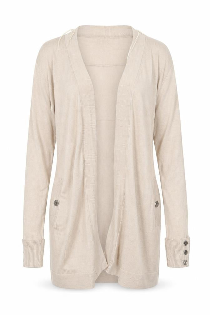 Preworn Womens Beige   Cardigan Jumper Size S