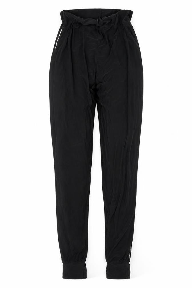 pretty little thing Womens Black   Trousers  Size 8 L28 in