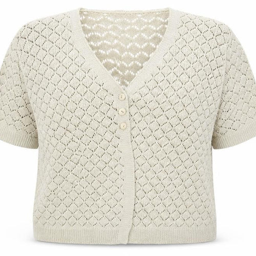 Pure & Natural Womens Grey  Knit Cardigan Jumper Size 2XL