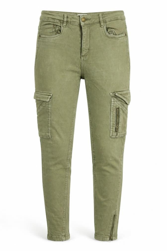 Pull&Bear Womens Green  Denim Skinny Jeans Size 26 in L26 in