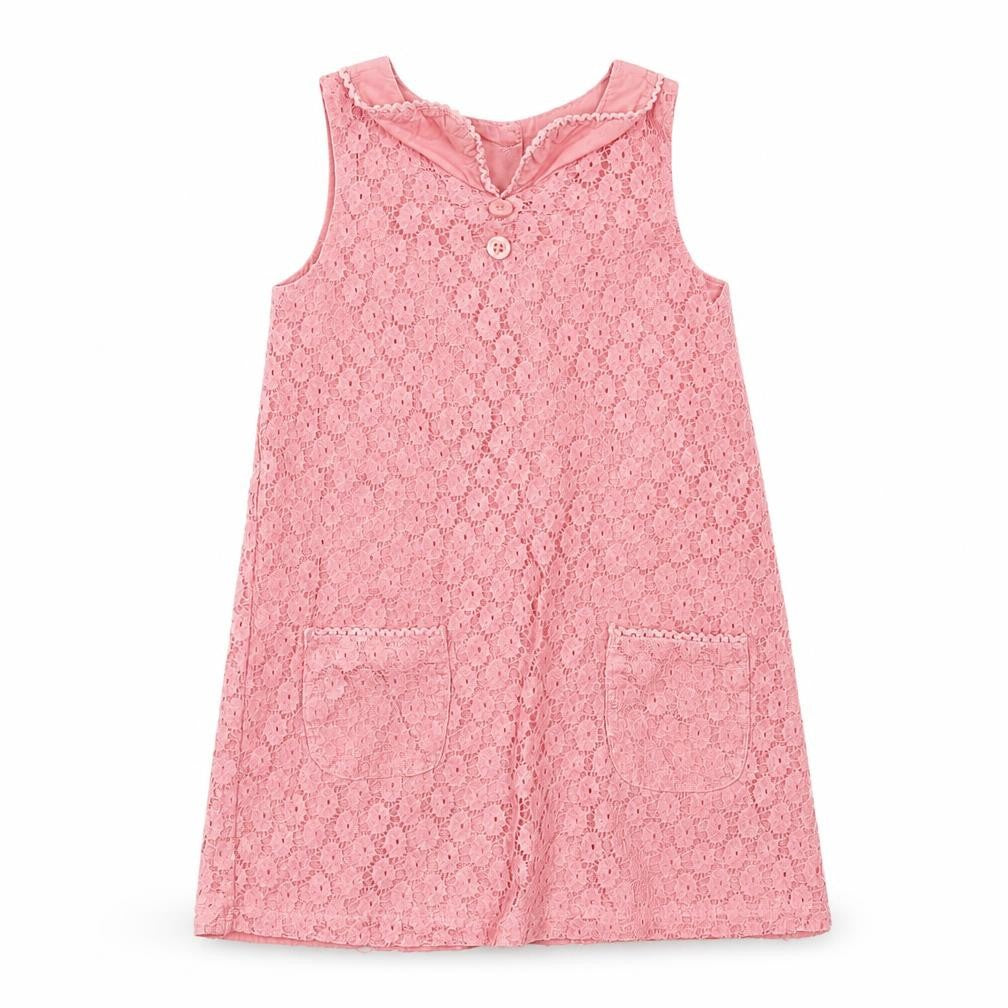 Matalan Girls Pink  Lace A-Line  Size 3-4 Years
