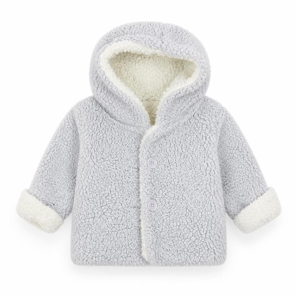 Front view of Matalan Baby Blue Jacket, size 6-9, Months