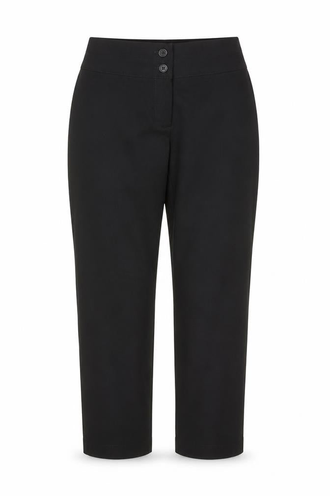 Florenceroby Womens Black   Trousers  Size 8 L27 in
