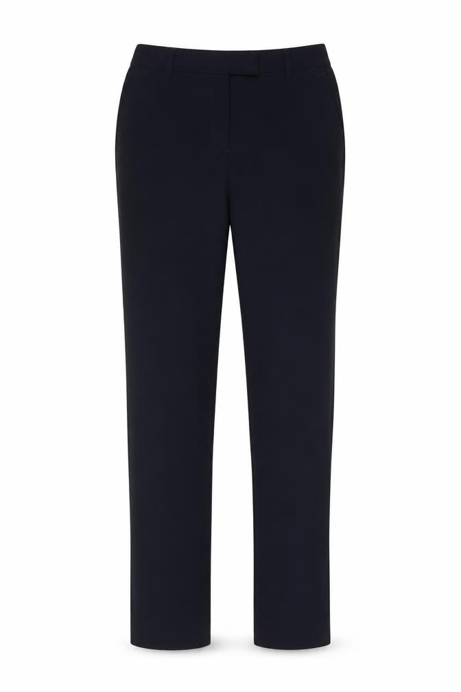 Front view of Principles women’s blue trousers, size UK 10, 29-inch leg