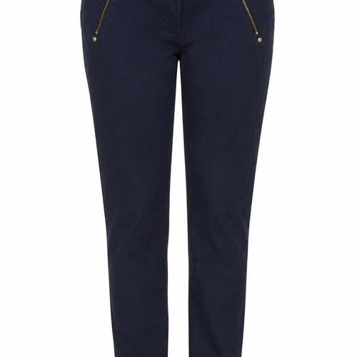 Holly White Womens Blue   Carrot Trousers Size 12 L28 in