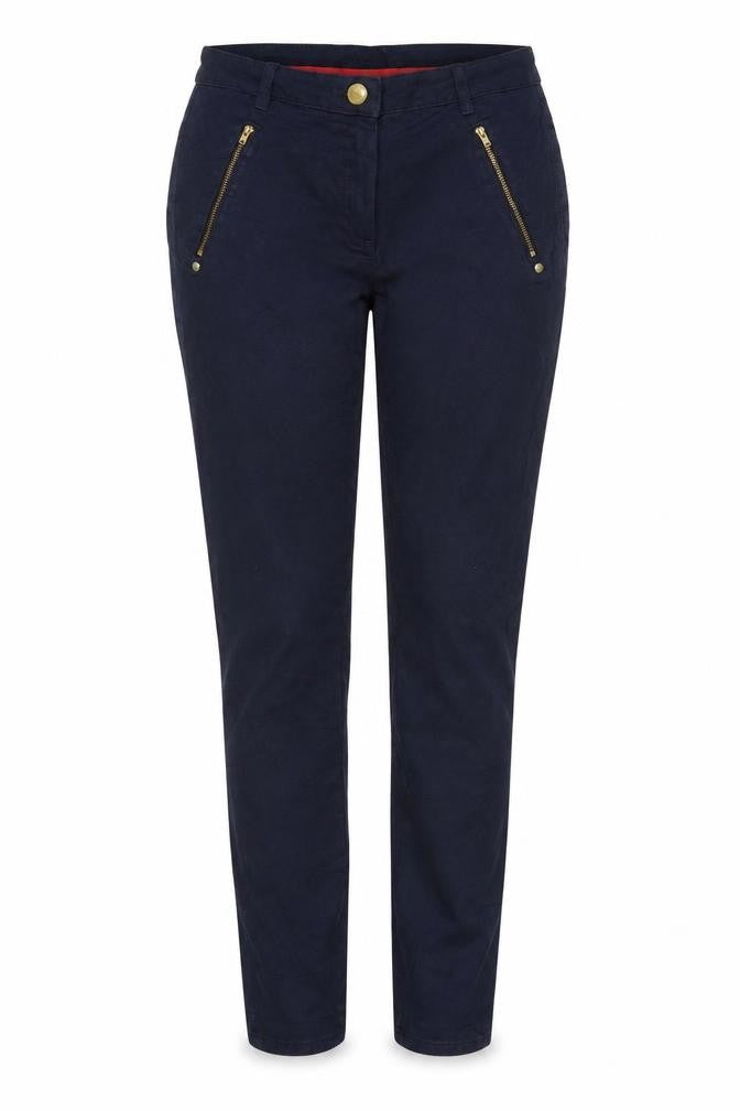 Holly White Womens Blue   Carrot Trousers Size 12 L28 in