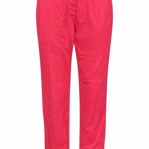 TRF Womens Pink   Chino Trousers Size 8 L31 in