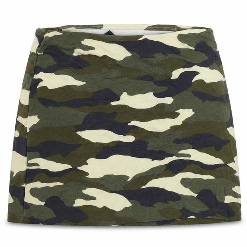 H&M  Womens Green Camouflage  A-Line Skirt Size S