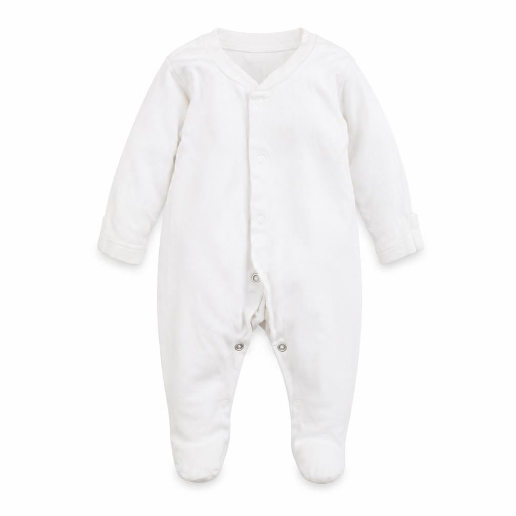 George Baby White   Babygrow One-Piece Size 0-3 Months