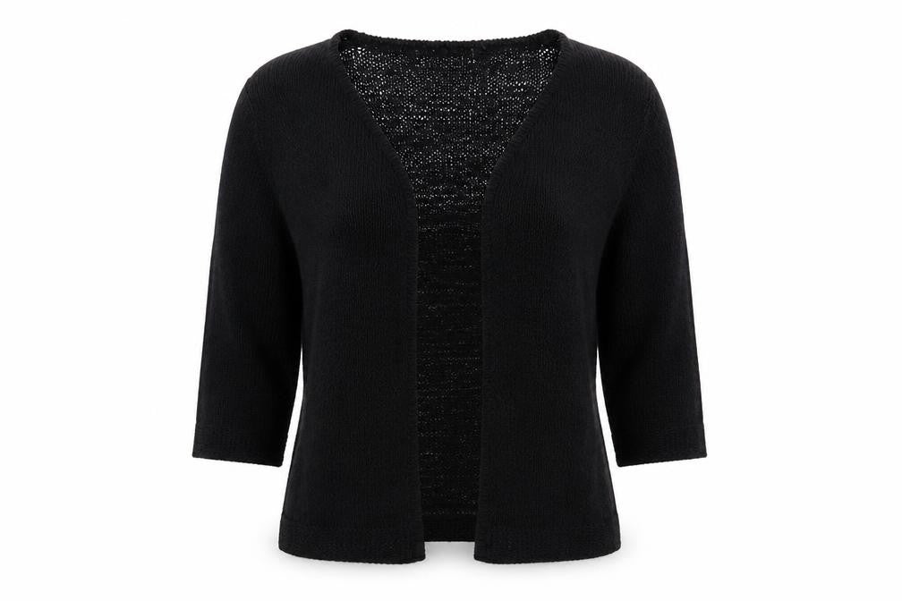 Front view of Off shooy women’s black jumper, size M